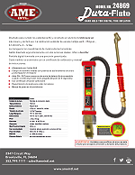 24869 Dura-Flate Digital Tire Inflator Flyer - Spanish PDF