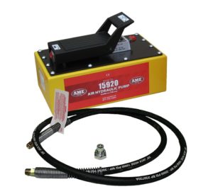 Air Hydraulic Pump with Hose and Coupler