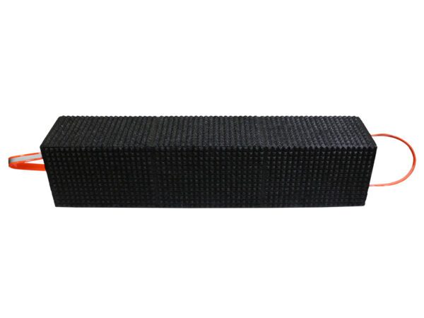 AME 15245 6in x 7in x 30in Black Cribbing Block (2)