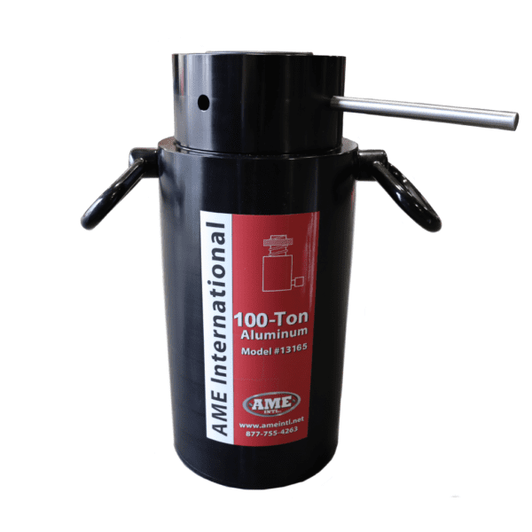 AME Intl 13165 100 Ton Aluminum Cylinder with Locking Collar (1)