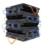 AME 15269 14 Piece Stacking Cribbing Kit with Locking Jack Plate (15230 -12, 14468LT -2) (1)
