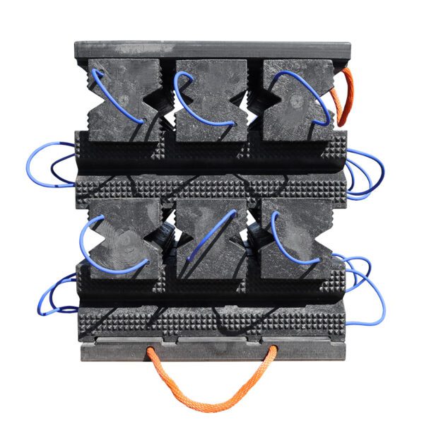 AME 15269 14 Piece Stacking Cribbing Kit with Locking Jack Plate (15230 -12, 14468LT -2) (2)